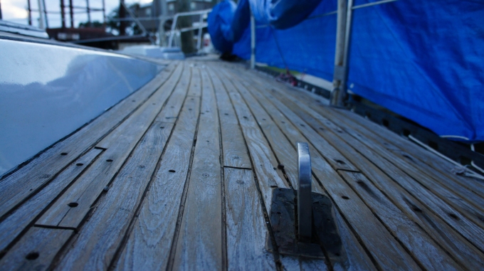 Clean deck ready to get plugs